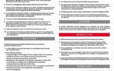 Emite Gobierno de Oaxaca convocatoria para elegir imagen de la Guelaguetza 2023