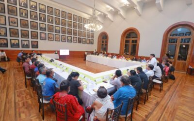 Convergen Gobierno estatal y organizaciones sociales en la búsqueda de paz y desarrollo para Oaxaca