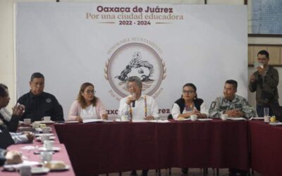 Continúa municipio de Oaxaca de Juárez trabajando en materia de seguridad