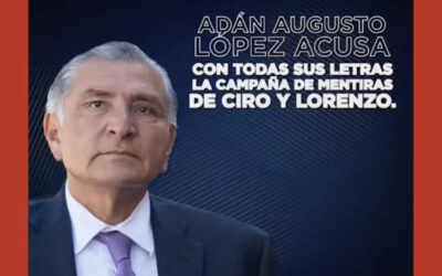 Lorenzo Cordova es un mentiroso; Reforma Electoral tiene ventajas para la ciudadanía: Adán Augusto López