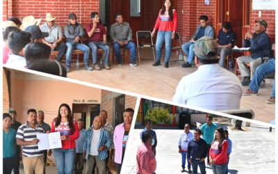 Las necesidades de la Cañada requieren del trabajo coordinado entre los tres órdenes de Gobierno: Liz Concha de gira por el Distrito 04