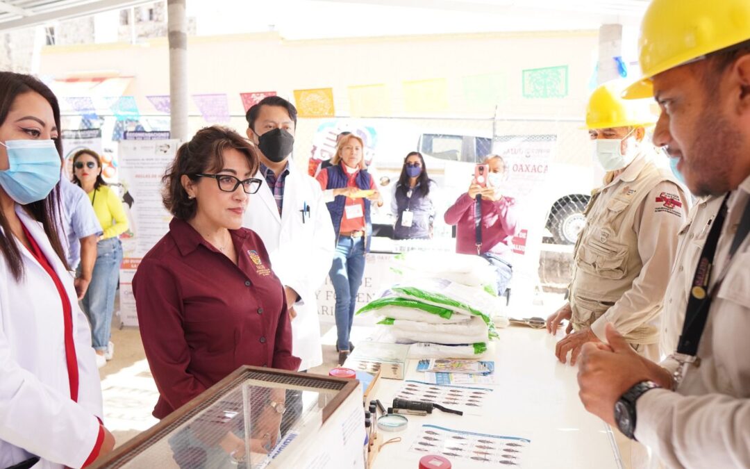 Lleva SSO Jornada “Niñas y niños agentes de la salud”  a Santiago Ixtaltepec