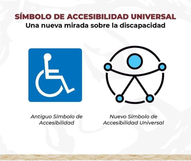 Nuevo símbolo de Accesibilidad Universal en Oaxaca de Juárez.
