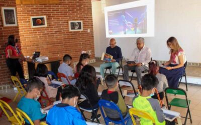 Realiza titular de Sinfra círculo de Lectura en el Observatorio Astronómico Municipal