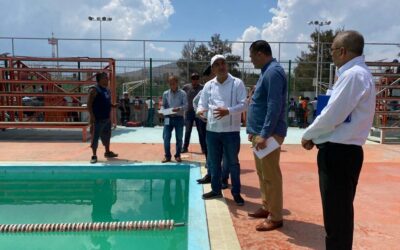 Recorre Secretario de Administración, Antonino Morales, Polideportivo Zona Poniente del ITO