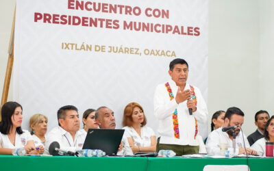 Oaxaca dejará el último lugar nacional del desarrollo, asegura el Gobernador Salomón Jara Cruz