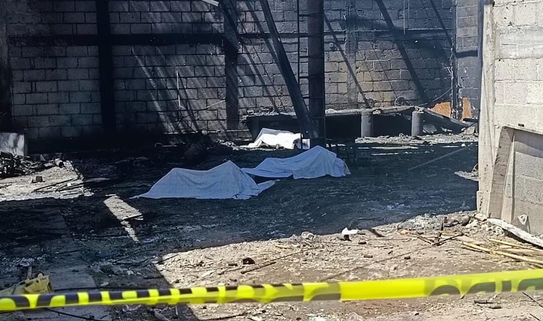 Explosión de polvorín clandestino deja tres muertos en la Mixteca