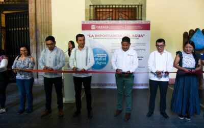 Inaugura Luis Alfonso Silva Romo exposición “La importancia del agua”