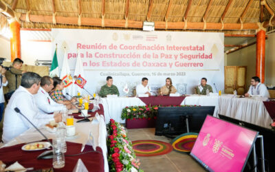 Unidad entre Oaxaca y Guerrero construirá la paz y la seguridad en el Sur-sureste