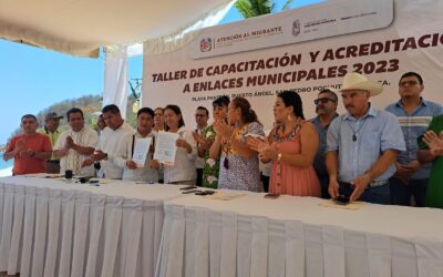 Firma IAIMO convenio con municipios con altos índices de migración