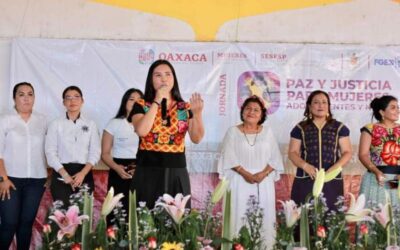 Cuarta Jornada de Paz y Justicia para Mujeres, Adolescentes y Niñas atiende a 596 oaxaqueñas en el Istmo