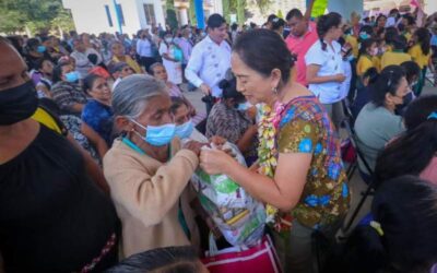 Fortalece DIF Oaxaca alimentación de familias del distrito de Yautepec