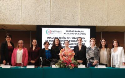 Inauguran seminario sobre liderazgo y fortalecimiento para diputadas federales “Ellas inciden”