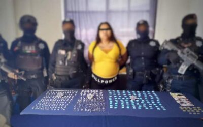 Policía capitalina asegura droga en la Central de Abasto de Oaxaca