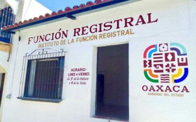 Reabre IFREO Registraduría en Teotitlán de Flores Magón