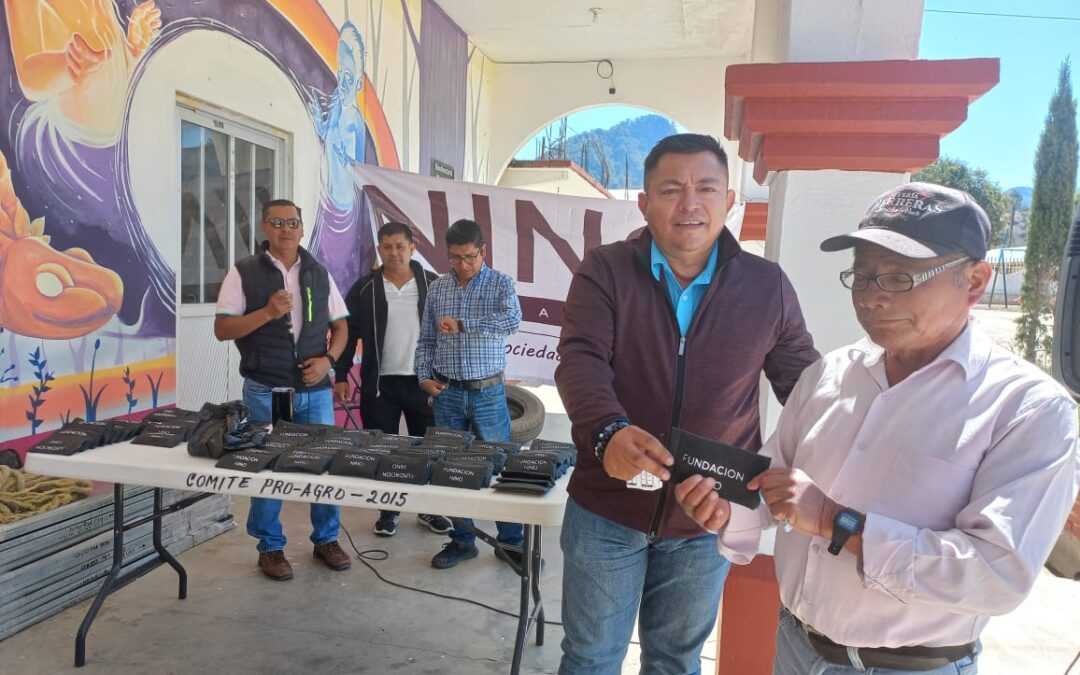 Fundación Nino entrega lentes gratis en San Andrés Chicahuaxtla, Putla de Guerrero