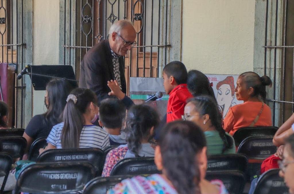 Con festival literario, fomenta Casa de la Cultura Oaxaqueña hábito de la lectura en las infancias