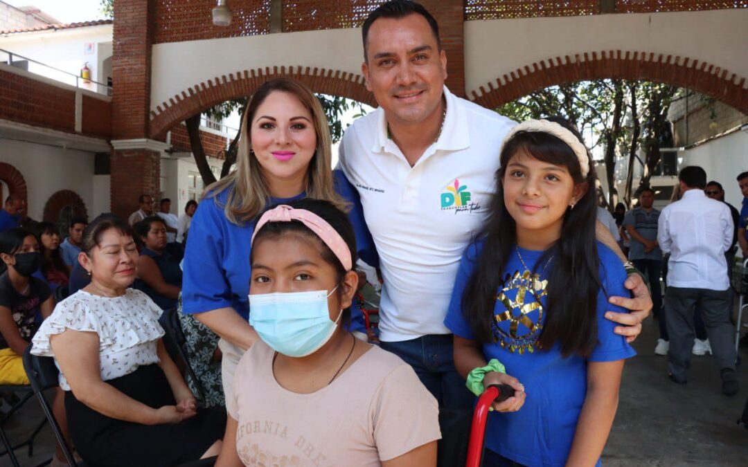 DIF MUNICIPAL Y ROTARY INTERNACIONAL EN ALIANZA POR LAS PERSONAS CON DISCAPACIDAD