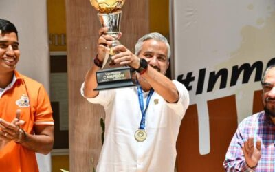 Presentación en UABJO de la copa y del campeón “Alebrijes”