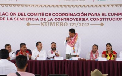 Histórica instalación de comité para fortalecer la hermandad entre Oaxaca y Chiapas