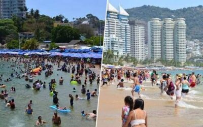 ‘En el mar, todo es felicidad’: Así se ven las playas en vacaciones de Semana Santa