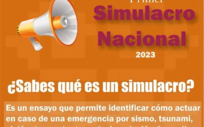 Listo Oaxaca para participar en el Primer Simulacro Nacional 2023