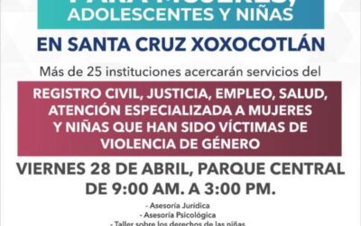 Llega a Xoxocotlán la Jornada de la Paz y Seguridad que promueve SESESPO.
