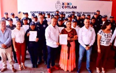 Para tranquilidad de Xoxo más policías certificados