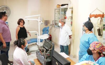 Supervisa titular de SSO el centro de salud de San Lorenzo Cacaotepec