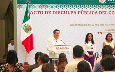 Ofrece Fiscal de Oaxaca disculpas públicas por desapariciones de Modesto Patolzin y René Alejandro Cruz Esteban