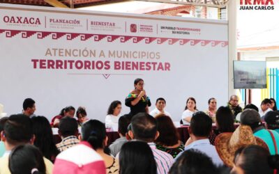Diputada Irma Juan Carlos se une a la gira de atención a municipios en Oaxaca encabezada por el Gobernador Salomón Jara Cruz