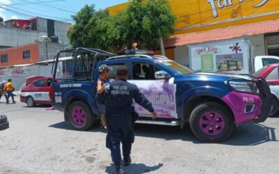 La acción rápida y coordinada de la policía capitalina localiza a menor extraviado en la Central de Abasto