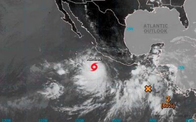 ‘Adrián’ se convierte en tormenta tropical; es la primera de 2023 en el Pacífico