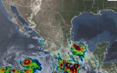 Clima en México: Depresión Tropical 2-E ocasionará lluvias torrenciales en el Suroeste del País