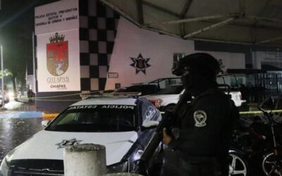 Lanzan explosivo a sede de policía estatal en Tapachula, Chiapas