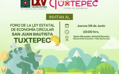 Llega foro sobre la Ley de Economía Circular a Tuxtepec