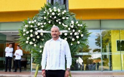 JUÁREZ, SIEMPRE JUÁREZ EN LA UABJO : RECTOR