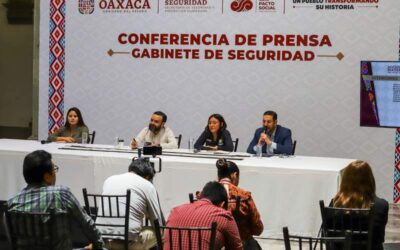 Mejora Oaxaca en materia de seguridad, se ubica como el séptimo estado más seguro del país