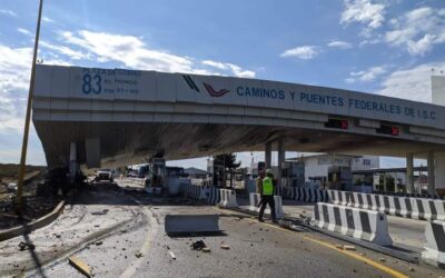 Trágico accidente en carretera de cuota Mexicali-Tijuana causa cierre de la circulación y una víctima mortal