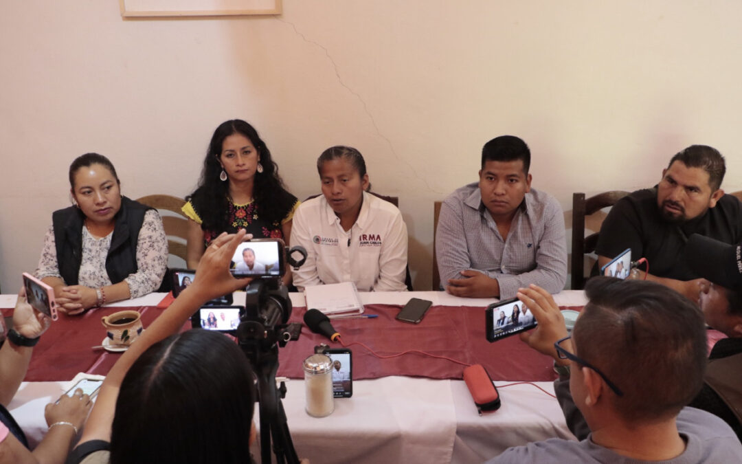Los acuerdos firmados garantizan la unidad de  Morena en su proceso interno: Irma Juan Carlos