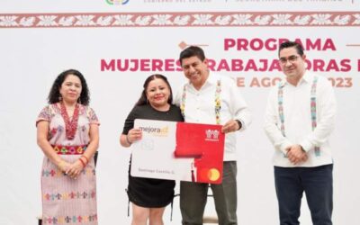 Encabeza gobernador Salomón Jara presentación del programa Mujer Trabajadora Infonavit