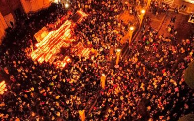 Lagos de Moreno: Cientos de personas realizan vigilia en honor a los 5 jóvenes desaparecidos