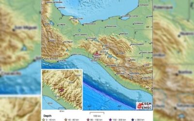 Reportan sismo de intensidad 5.8 con epicentro en Chiapas