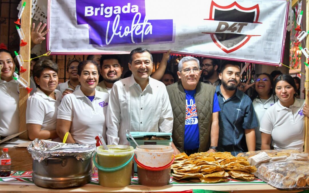 Resalta armonía y riqueza gastronómica en celebración de la verbena popular