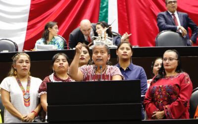 Advierte la Diputada Federal, Irma Juan Carlos, la intención de la oposición de imponer una falsa indígena