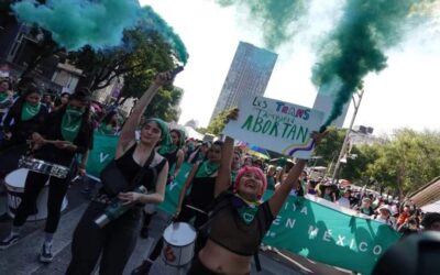 Así fueron las marchas a favor del aborto legal y seguro en CDMX y Edomex