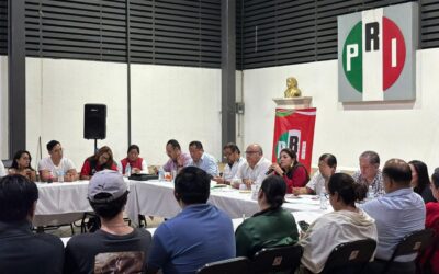 Reconoce Liz Concha a liderazgos regionales priístas