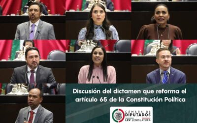 Cámara de Diputados aprobó reforma constitucional para uniformar periodos de sesiones ordinarias del Congreso