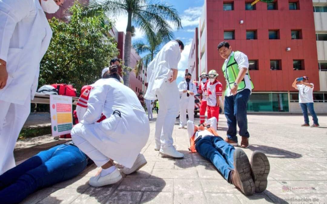 Secretaría de Administración participa en Segundo Simulacro Nacional 2023