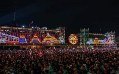 “Grito” por el 213º inicio de la Independencia de México, concluyó con saldo blanco en el Zócalo capitalino